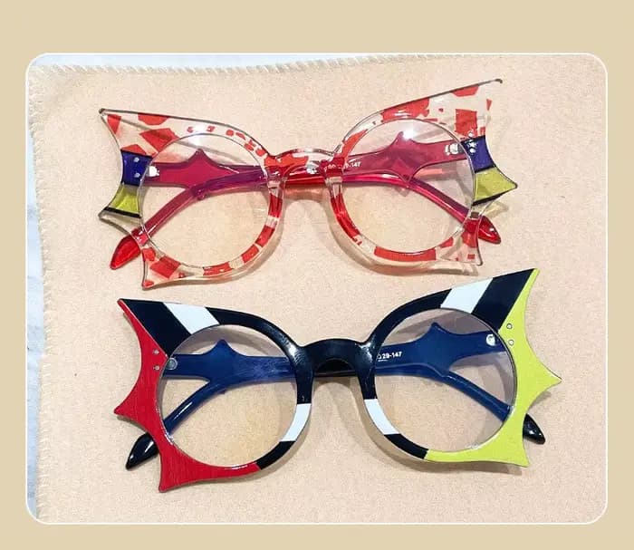 Papillon optique Transparent clair lunettes cadre oeil de chat montures pour femmes mode