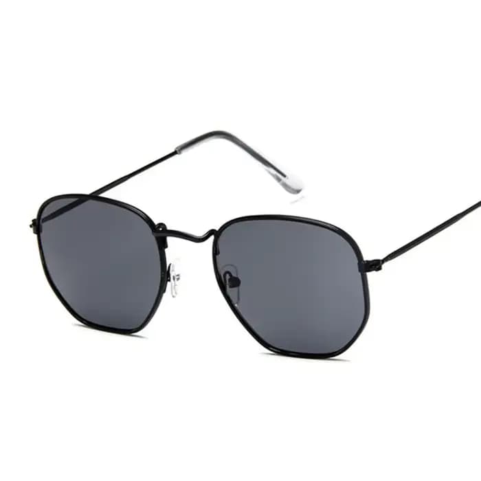 Lunettes de Soleil Hexagonales Classiques de Marque