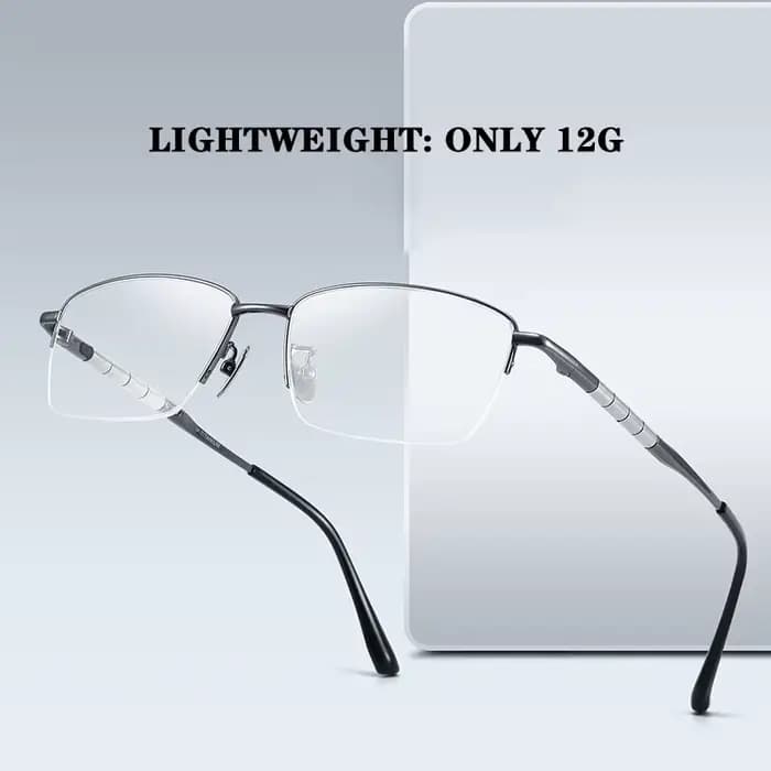 Monture de lunettes en titane pur pour hommes