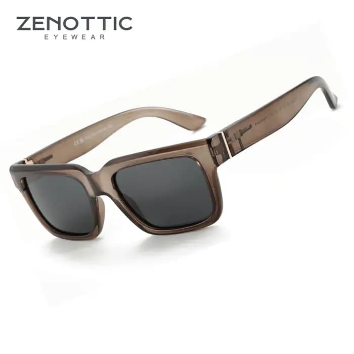 Lunettes de soleil rétro rectangulaires pour hommes et femmes