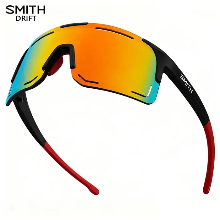 SMITH DRIFT vendeur lunettes de cyclisme UV400 Anti-buée REVO lentilles HD clarté CE/ANSI certifié Cateye Design vtt/vélo de route homme femmes