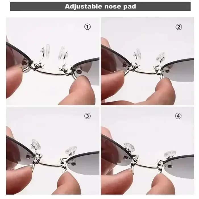  Lunettes de soleil VIEWRING1-2PCS à clipser sur le nez