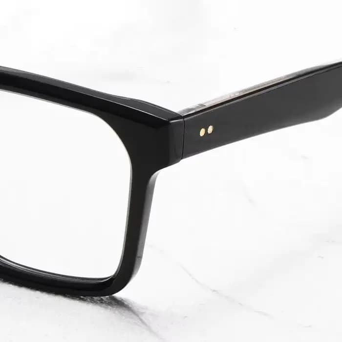 Montures de lunettes optiques carrées en acétate épais grande taille 2025 – Lunettes de luxe rétro pour hommes, pour myopie et hypermétropie, sur ordonnance