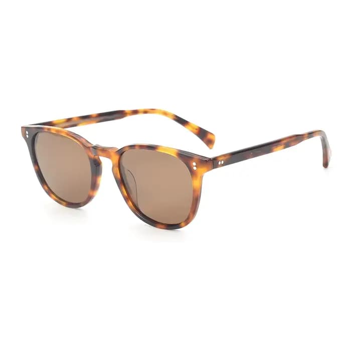 Lunettes de soleil ovales en acétate OV5298