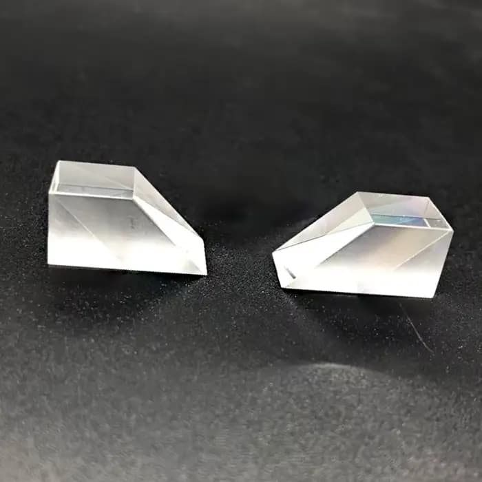 Séparateur de faisceau à prisme trapézoïdal à Angle droit, verre optique 10x10x20mm pour expériences scientifiques et outils de mesure
