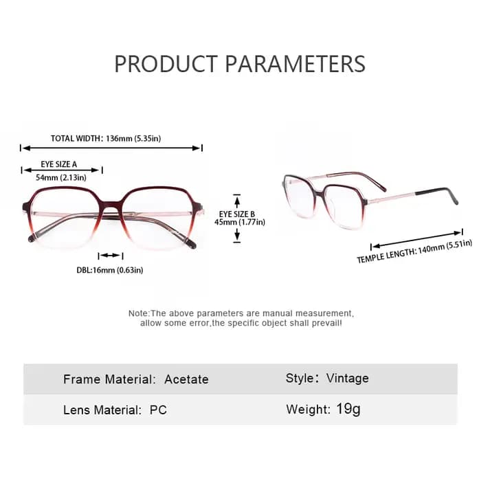Lunettes optiques rétro à la mode pour femmes avec des styles tendance et sexy. Temples métalliques design et cadres en acétate de haute qualité.