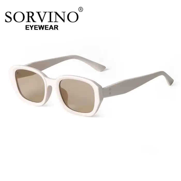 Lunettes de soleil carrées roses pour hommes et femmes