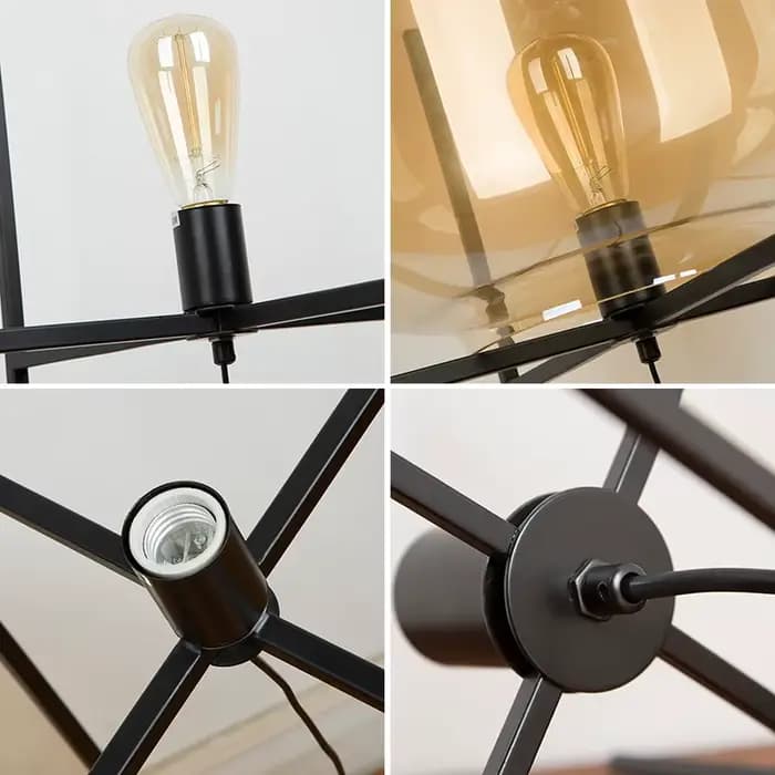 Lampadaire boule de verre Villa Bubble Oda Pulpo, lampe de lecture de chevet, postmoderne, scandinave, hôtel, 73 chambres