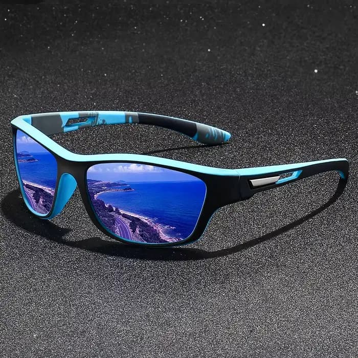 1-2-3 Paires de Lunettes de Soleil Sportives Vintage Tendance pour Hommes et Femmes