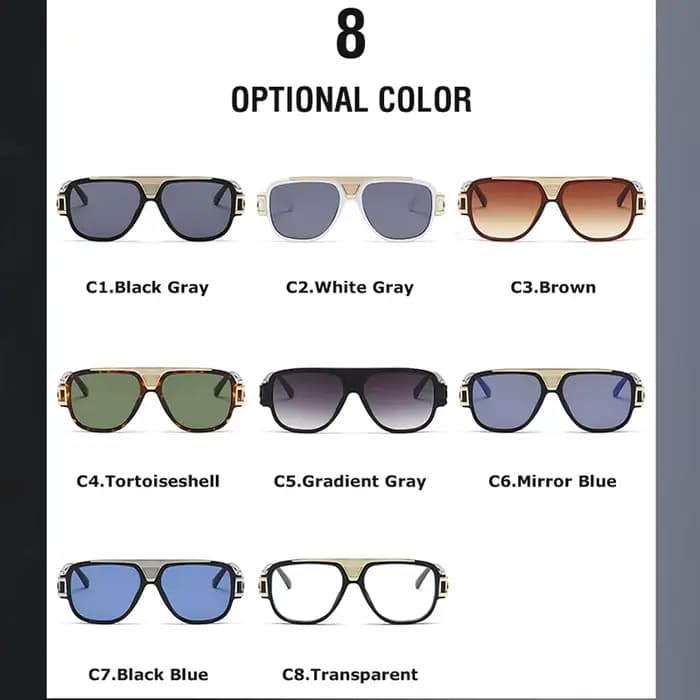 CRIXALIS – lunettes de soleil pilote classiques Vintage pour hommes et femmes