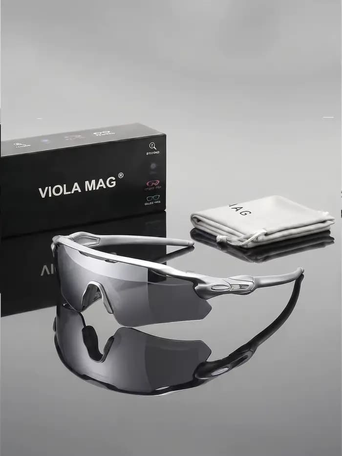 Lunettes de soleil demi-cerclées intégrées VIOLA MAG