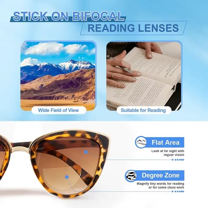 NONOR – lentille de lecture bifocale en Silicone liquide, lentilles presbytes à coller, grossissement, lentilles bifocales réutilisables 1.0 à 6.0
