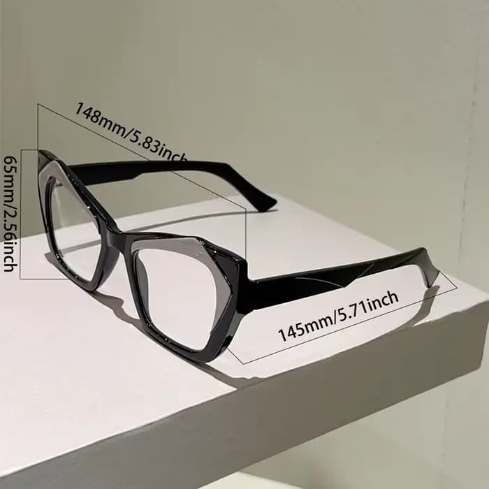 KAMMPT lunettes de lecture surdimensionnées femmes mode Patchwork jante lumière bleue bloquant les montures optiques