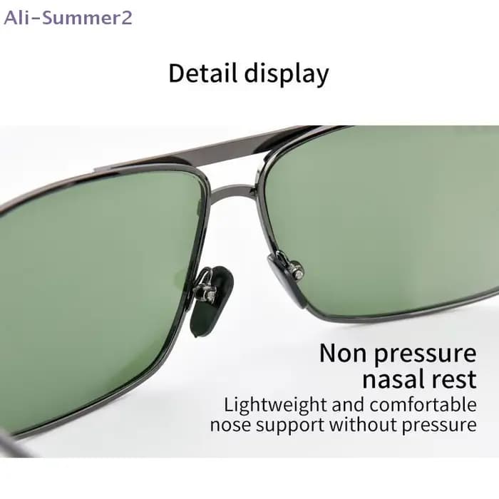 {MX} Lunettes de soleil tendance avec verres en verre trempé anti-rayures