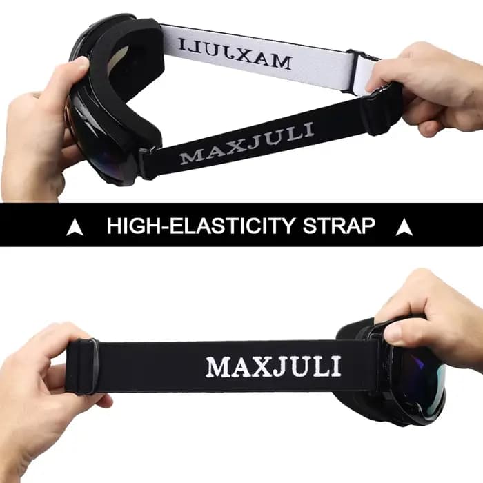 Prévention Jcorde I-Lunettes de ski anti-buée avec protection UV