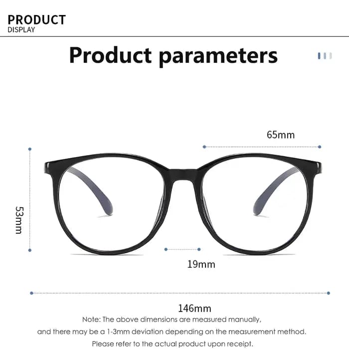 Lunettes d'ordinateur transparentes à grande monture pour femmes