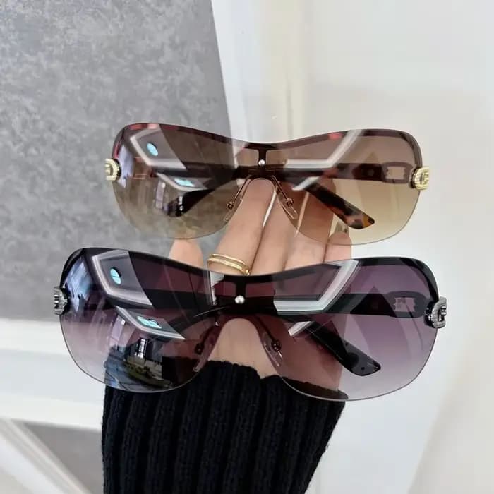 Lunettes de soleil carrées décontractées pour hommes et femmes