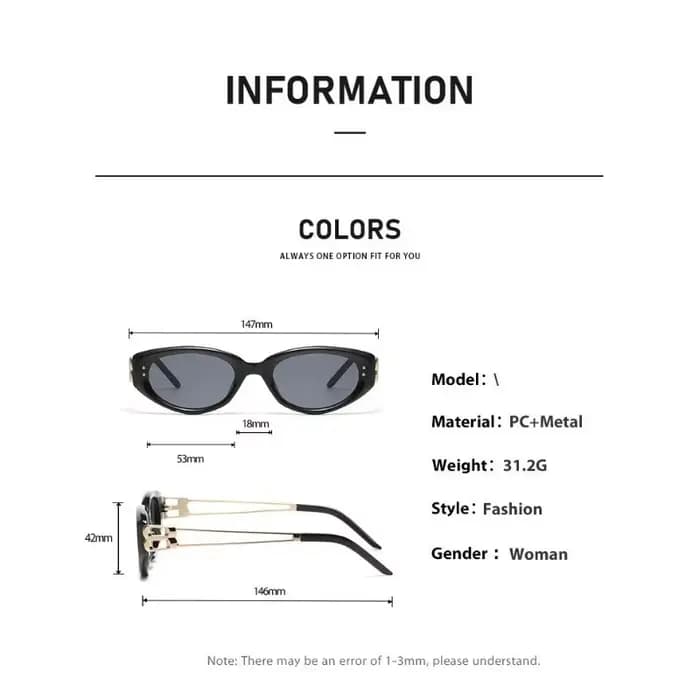 Lunettes de soleil œil de chat de Style coréen à la mode