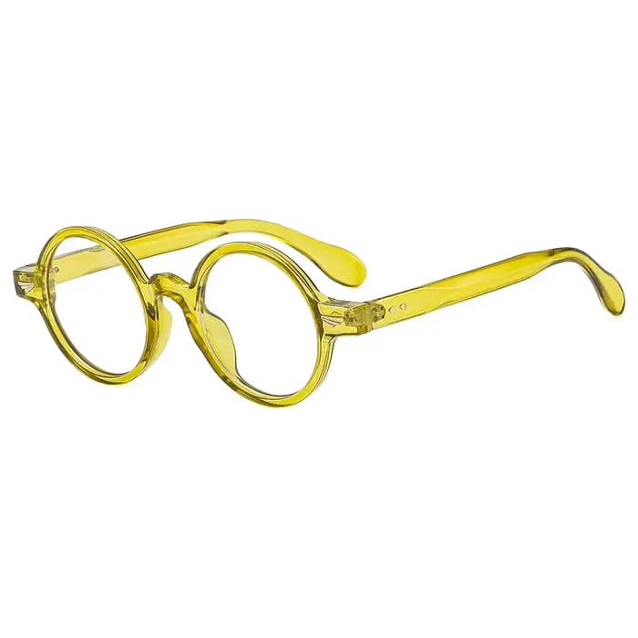 Vintage lunettes rondes cadre femmes hommes unisexe Anti lumière bleue