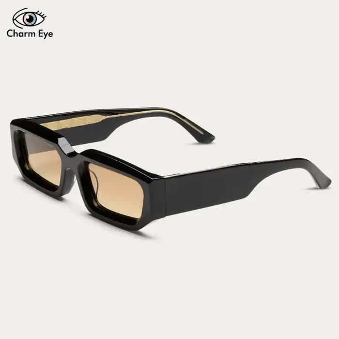 Lunettes de soleil vintage en acétate écaille de tortue pour hommes et femmes