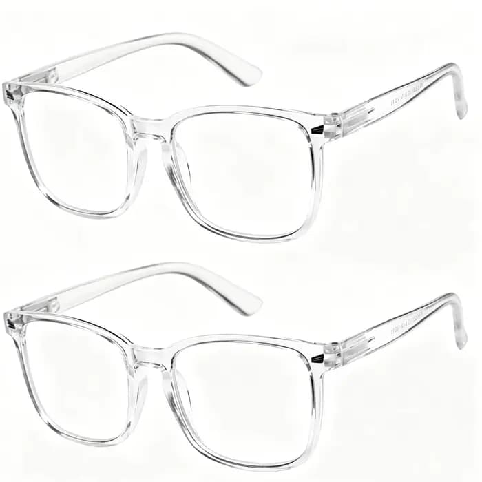 1/2/3 paires de lunettes de lecture VOPHA à mise au point automatique pour hommes et femmes - Lunettes multifocales bloquant la lumière bleue, monture en résine