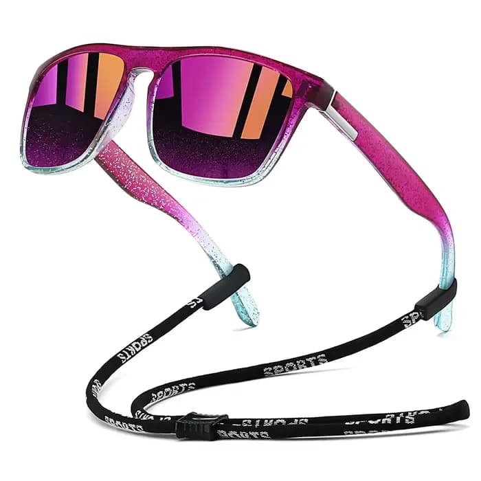 Lunettes de soleil avec chaîne pour hommes et femmes