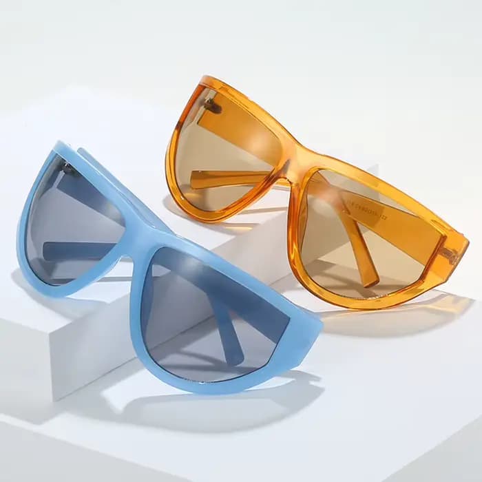 Lunettes de soleil sport Y2K pour femmes