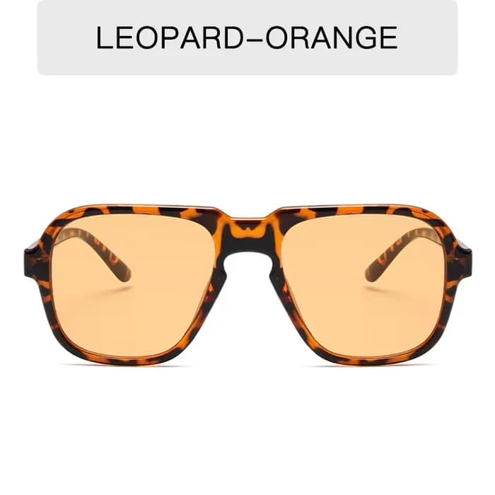 LONSY Vintage carré lunettes De soleil femmes rétro marque concepteur