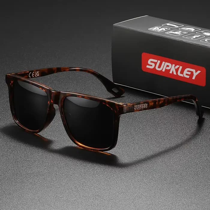 SUPKatteign- Lunettes de soleil de sport polarisées UV400 pour homme