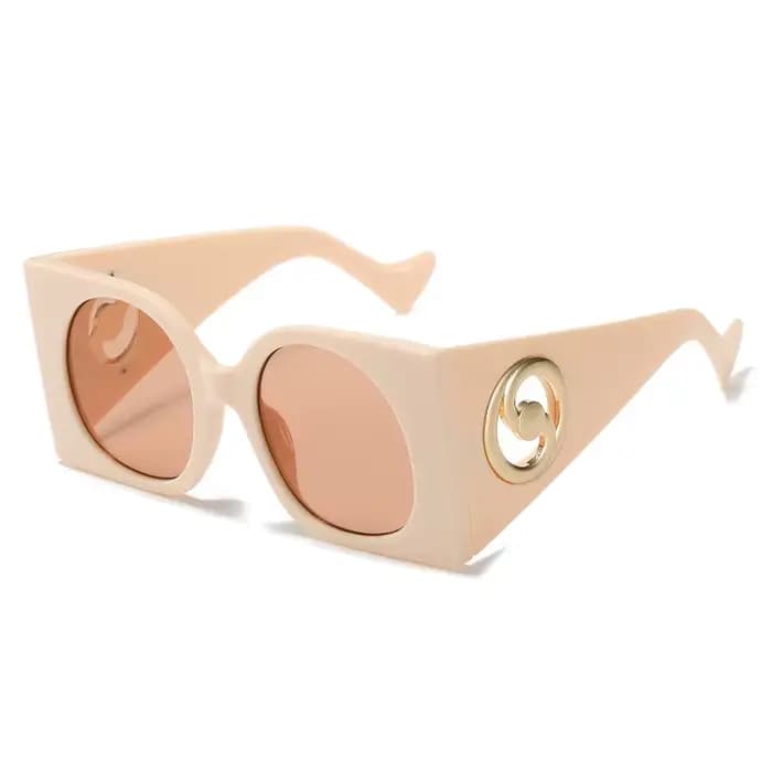Lunettes de soleil carrées colorées pour femmes et hommes