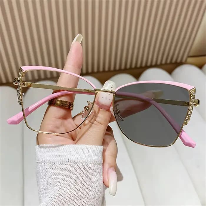 Lunettes Vintage à couleur changeante