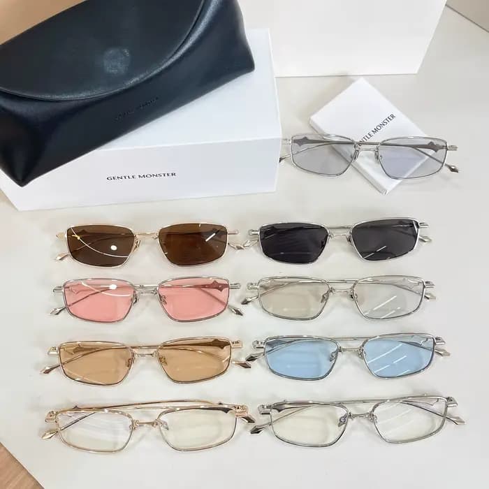 GENTLE MONSTER SAGA Lunettes de soleil à monture en alliage