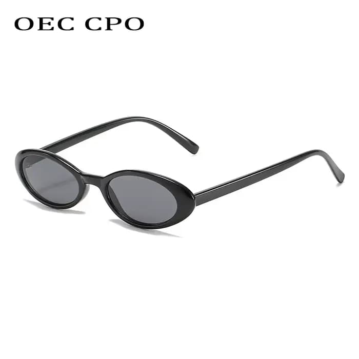 OEC CPO – lunettes de soleil ovales pour femmes