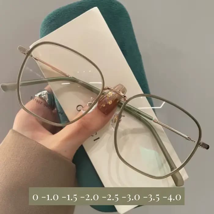 Lunettes de myopie dioptrie moins pour femmes et hommes