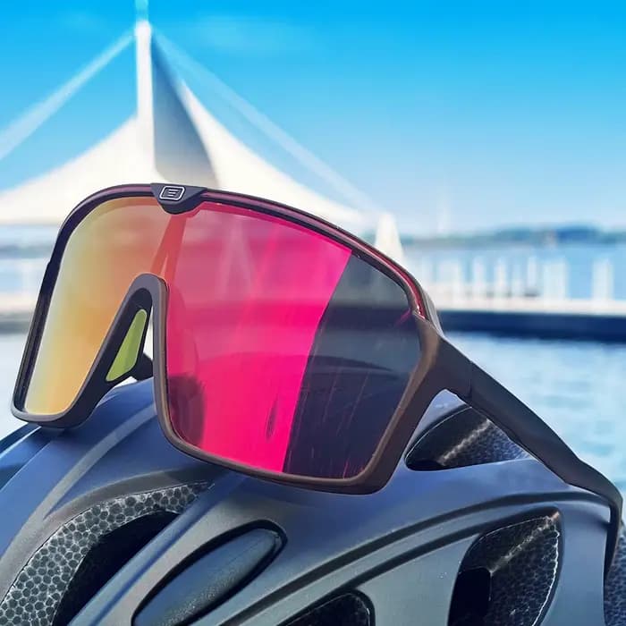 Lunettes de soleil de pêche à grande monture pour hommes et femmes