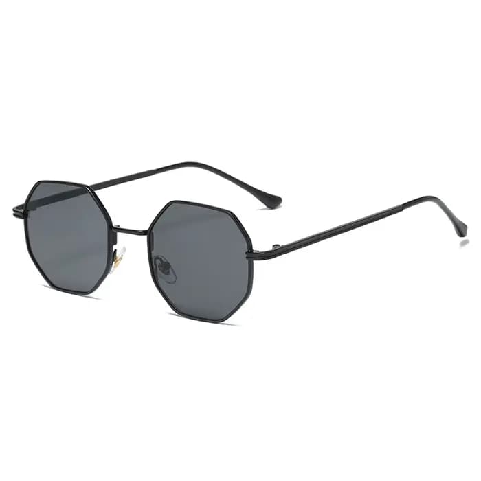 Lunettes de soleil Vintage monture métallique de luxe mode