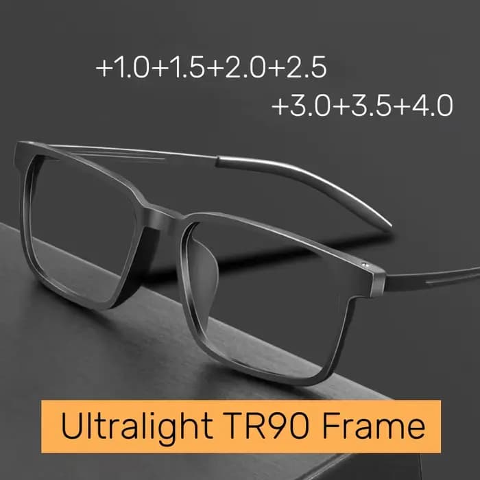 Lunettes de lecture multifocales progressives pour hommes