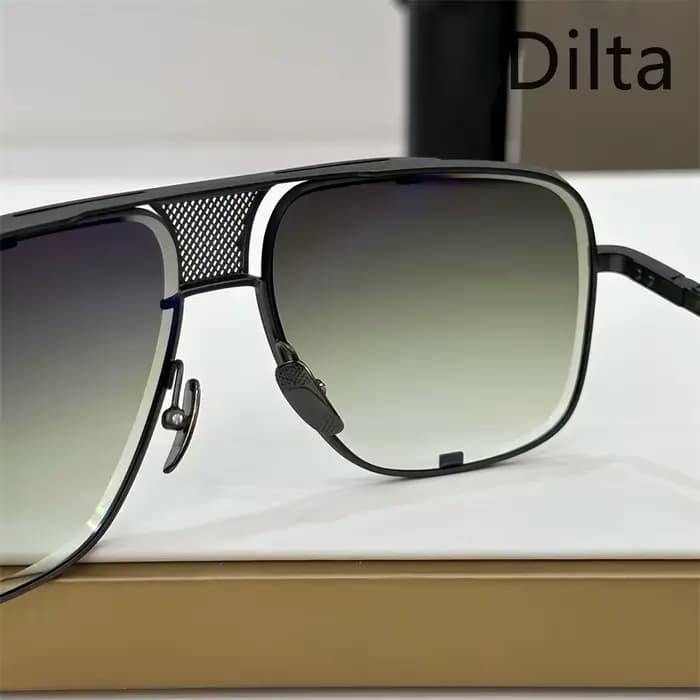 Dilta Mach-Lunettes de soleil pilote Five Sqaure pour hommes et femmes