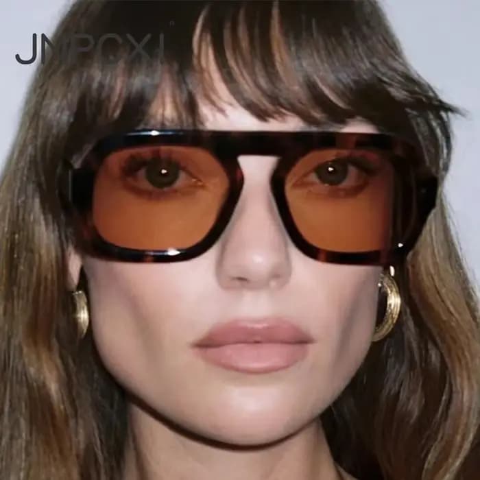 JNPCXI rétro carré lunettes de soleil femmes marque de mode Design dégradé nuances UV400 hommes Punk