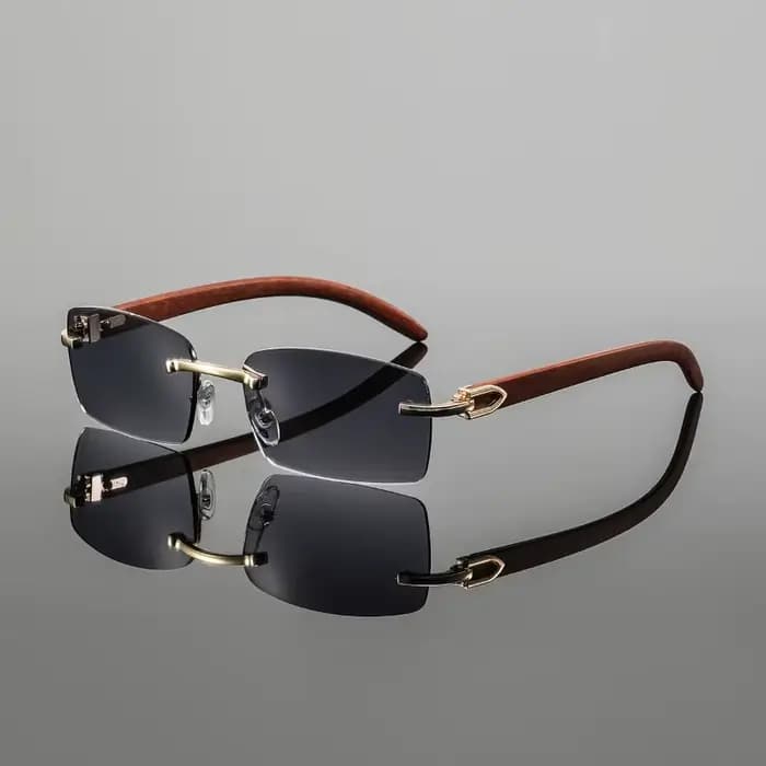 1 paire de lunettes décoratives classiques et tendance