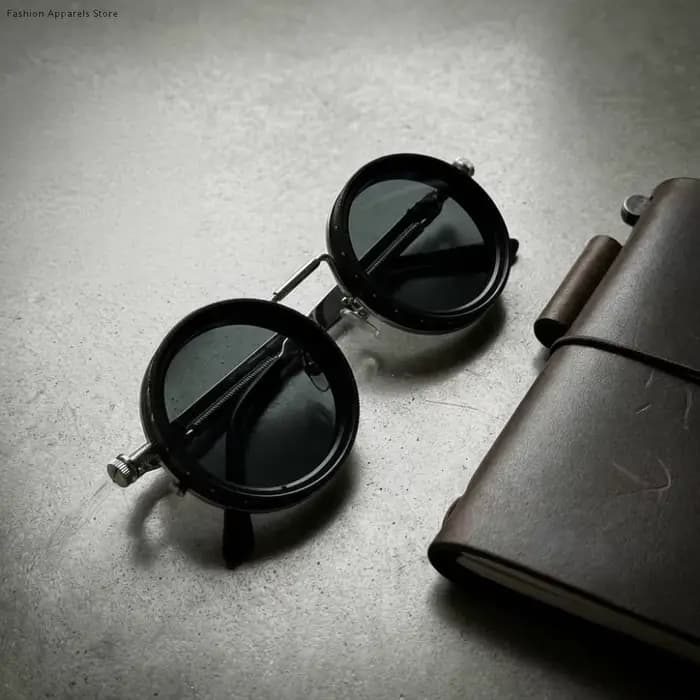 Lunettes de soleil de pêche à monture ronde