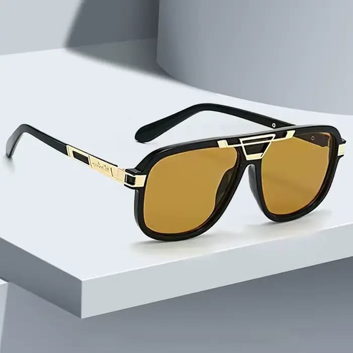 Lunettes de soleil à grande monture pour femmes