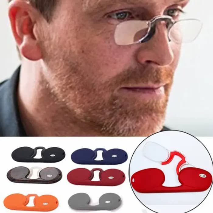 Clip nez Mini lunettes de lecture hommes femmes lecteurs
