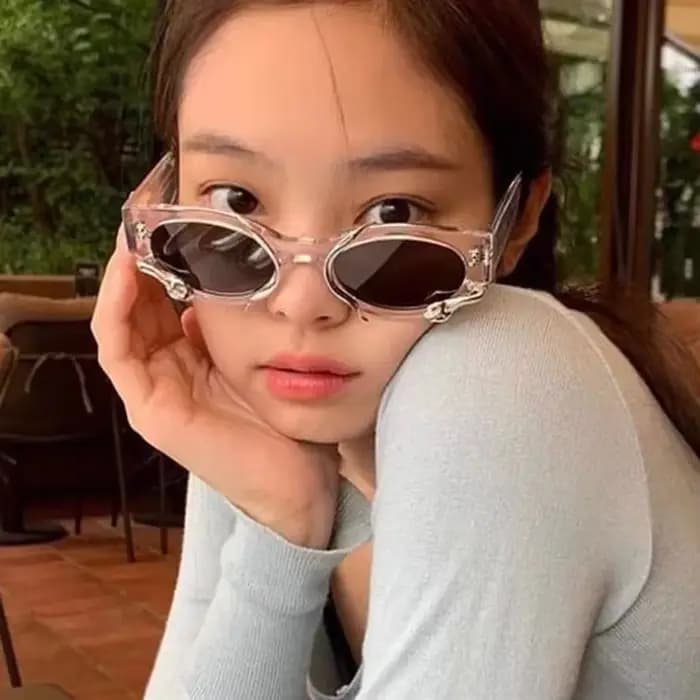 Lunettes de soleil Y2k avec serpents