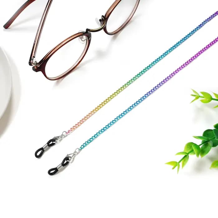 Lunettes de soleil arc-en-ciel dégradées