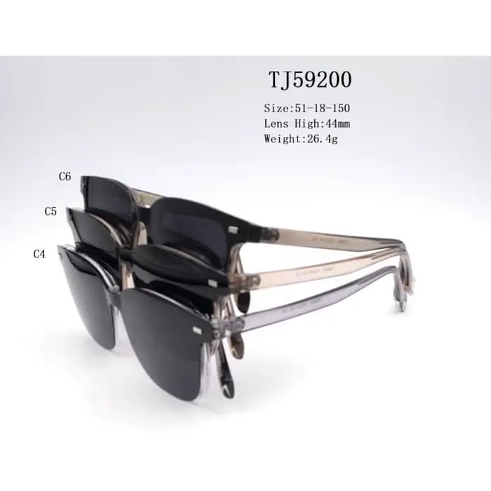 Lunettes de soleil magnétiques à clipser
