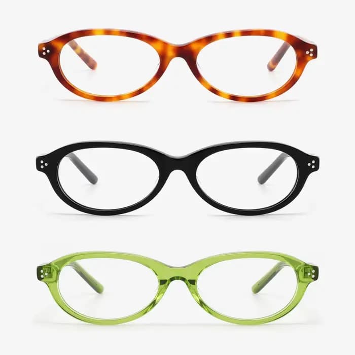 Lunettes de soleil ovales rétro tendance pour femmes