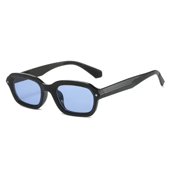 Vintage Rectangle lunettes De soleil femme mode rétro