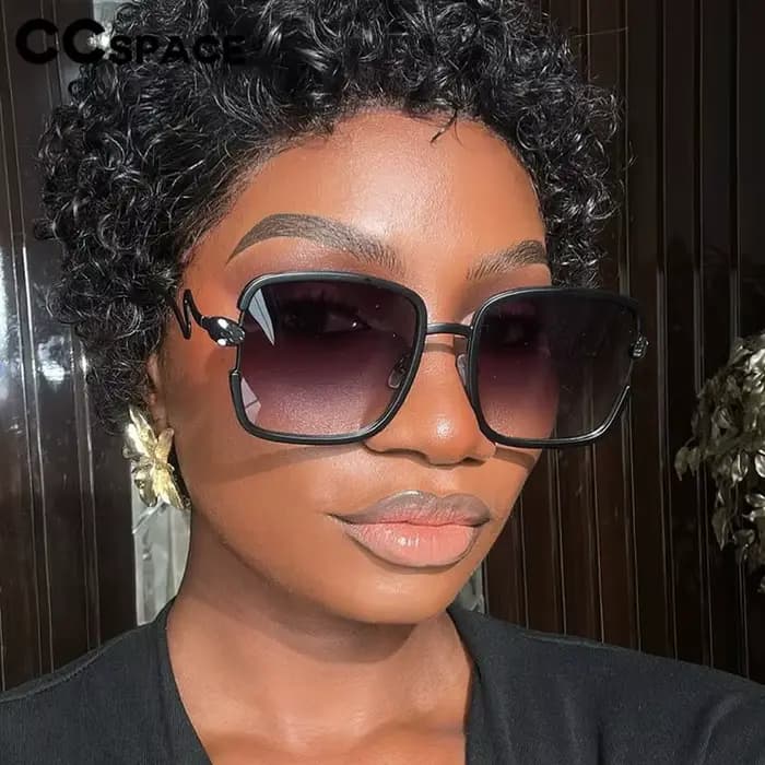 Lunettes de soleil carrées Vintage pour femmes