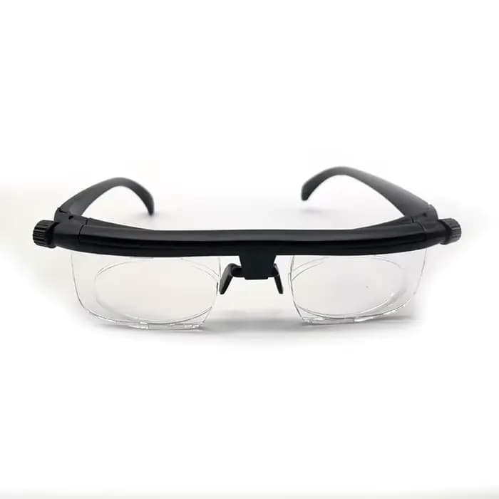 Lunettes réglables HD, lunettes de mise au point, longueur focale,-3 à + 6 dioptries